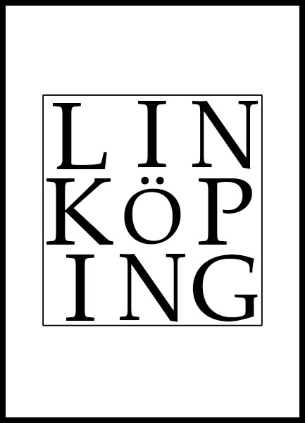 Grafisk Poster Linköping